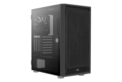 AeroCool Geh Midi Graphite black v1 MicroATX/ATX/MiniITX o.N