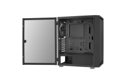 AeroCool Geh Midi Graphite black v1 MicroATX/ATX/MiniITX o.N