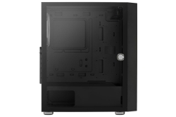 AeroCool Geh Midi Graphite black v3 MicroATX/ATX/MiniITX o.N