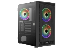 AeroCool Geh Midi Graphite black v3 MicroATX/ATX/MiniITX o.N