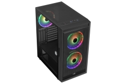 AeroCool Geh Midi Graphite black v3 MicroATX/ATX/MiniITX o.N