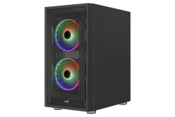 AeroCool Geh Midi Graphite black v3 MicroATX/ATX/MiniITX o.N