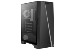 AeroCool Geh Midi Mirage (Black/Win/RGB)mi.ATX/ATX/ITX