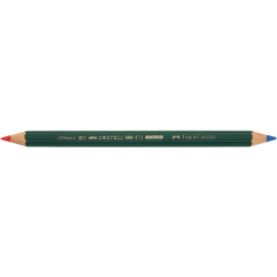 Farbstift Castell Color - rot/blau, doppelseitig angespitzt