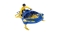 Amewi RC Spielwaren Extreme Air Cycle 150mAh blau gelb/8+