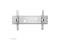 Neomounts WAH 37-85 1TFT 1Gelenk sil. Max.100