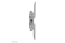 Neomounts WAH 37-85 1TFT 1Gelenk sil. Max.100