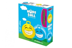 Jamara Hüpfball Smile blau 450mm 1+