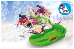 Jamara Snow Play Bob Comfort mit Bremse grün/3+
