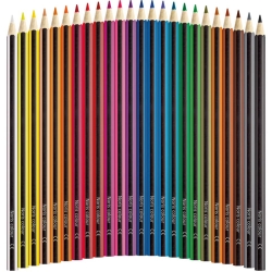 Farbstifte Noris® colour - 3 mm, Kartonetui 24 Farben