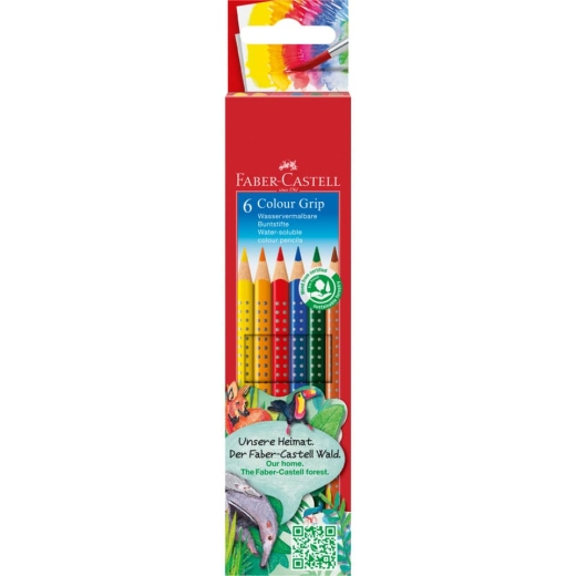 Buntstift Colour GRIP - 6 Farben, Kartonetui