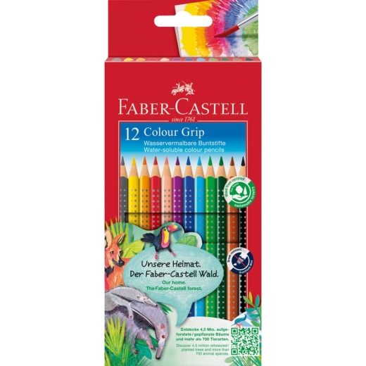 Buntstift Colour GRIP - 12 Farben, Kartonetui