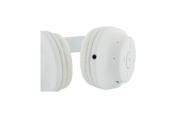 Schwaiger Headset Stereo Bluetooth 3,5mm Klinke Weiß