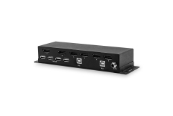 LINDY 2 Port Dual Head DisplayPort 1.2, KVM Switch