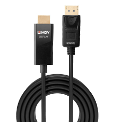 LINDY DisplayPort an HDMI Adapterkabel mit HDR 1m