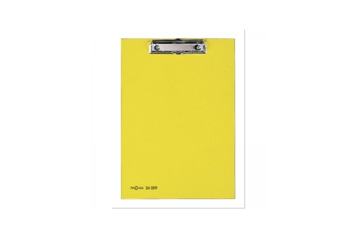 PAGNA Klemmbrett A4 Color gelb 1 Stück