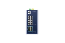 PLANET Industrial L3 8-Port 1000T + 4-Port 10G SFP+