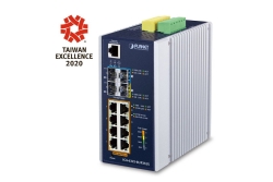 PLANET Industrial L3 8-Port GE + 2x 2.5G SFP + 2x 10G SFP+