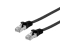 Equip Patchkabel Cat6A Flat U/FTP 2xRJ45 2.00m schwarz LSZH Polybeutel