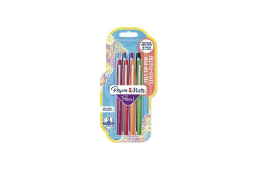 PAPER MATE Faserschreiber Flair 8er Candy Pop M 0.7 mm Blister