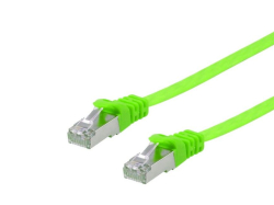 Equip Patchkabel Cat6A Flat U/FTP 2xRJ45 5.00m grün...