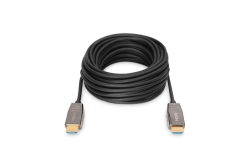 DIGITUS HDMI AOC Hybrid Glasfaserkabel UHD 8K 10m schwarz