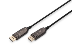 DIGITUS DisplayPort Glasfaser Kabel AOC Hybrid 8K DP 1.4 20m