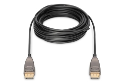 DIGITUS DisplayPort Glasfaser Kabel AOC Hybrid 8K DP 1.4 20m