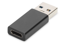 DIGITUS USB Type-C Adapter, USB A Stecker /USB-C Anschluss