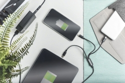 DIGITUS LAK 3in1 USBA+Lightning+MicroUSB->USBC 1m schwarz