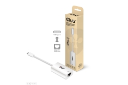Club3D Adapter USB 3.2 Typ C > RJ45 Gigabit LAN St/Bu...