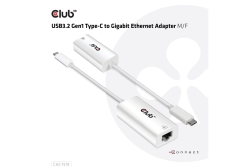 Club3D Adapter USB 3.2 Typ C > RJ45 Gigabit LAN St/Bu retail