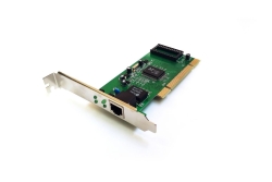LevelOne GE Netzwerkkarte PCI1x/1xRJ45 grün