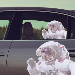 ThumbsUp! Fenstersticker Astronaut NASA