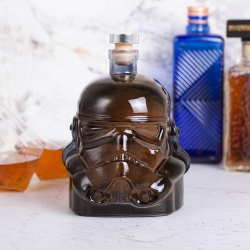 ThumbsUp! Karaffe Stormtrooper Glas 750ml Korken schwarz