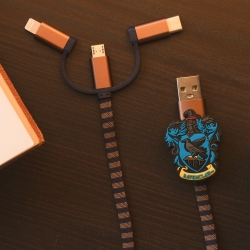ThumbsUp! Ladekabel Ravenclaw 3in1 Lightning/Micro/USBC