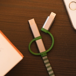 ThumbsUp! Ladekabel Slytherin 3in1 Lightning/Micro/USBC