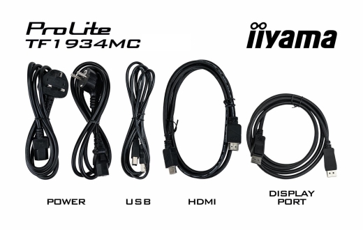 IIYAMA 48.0cm (19) TF1934MC-B7X 5:4 M-Touch HDMI+DP+USB