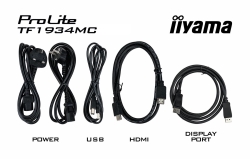IIYAMA 48.0cm (19) TF1934MC-B7X 5:4 M-Touch HDMI+DP+USB