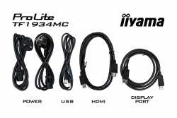 IIYAMA 48.0cm (19) TF1934MC-B7X 5:4 M-Touch HDMI+DP+USB