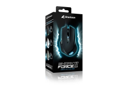 Sharkoon Maus Shark Force II Optisch 6 Tasten 4.200 DPI schw