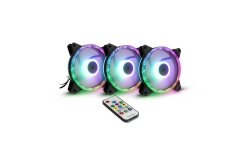 Inter-Tech Lüfter 120*120*25 ARGUS RGB-FAN SET...
