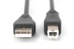 DIGITUS USB 2.0 Anschlusskabel Typ A -B St/St 1.8m, be