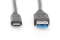 DIGITUS USB 3.0 Anschlusskabel Typ C -A St/St 1.0m, sw