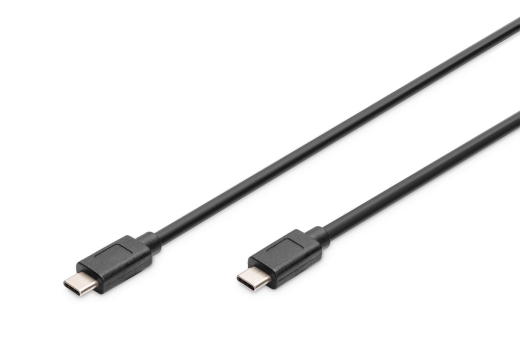 DIGITUS USB 3.1 Anschlusskabel Typ C -C St/St 1.0m, sw