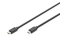 DIGITUS USB 3.1 Anschlusskabel Typ C -C St/St 1.0m, sw