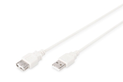 DIGITUS USB 2.0 Verlängerungskabel Typ A -A St/Bu...