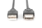 DIGITUS USB 2.0 Verlängerungskabel Typ A -A St/Bu 3.0m, sw
