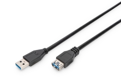 DIGITUS USB 3.0 Verlängerungskabel Typ A -A St/Bu...