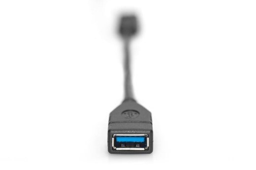 DIGITUS USB Type-C Adapter/Konverter,OTG,Type-C auf A,0,15m,